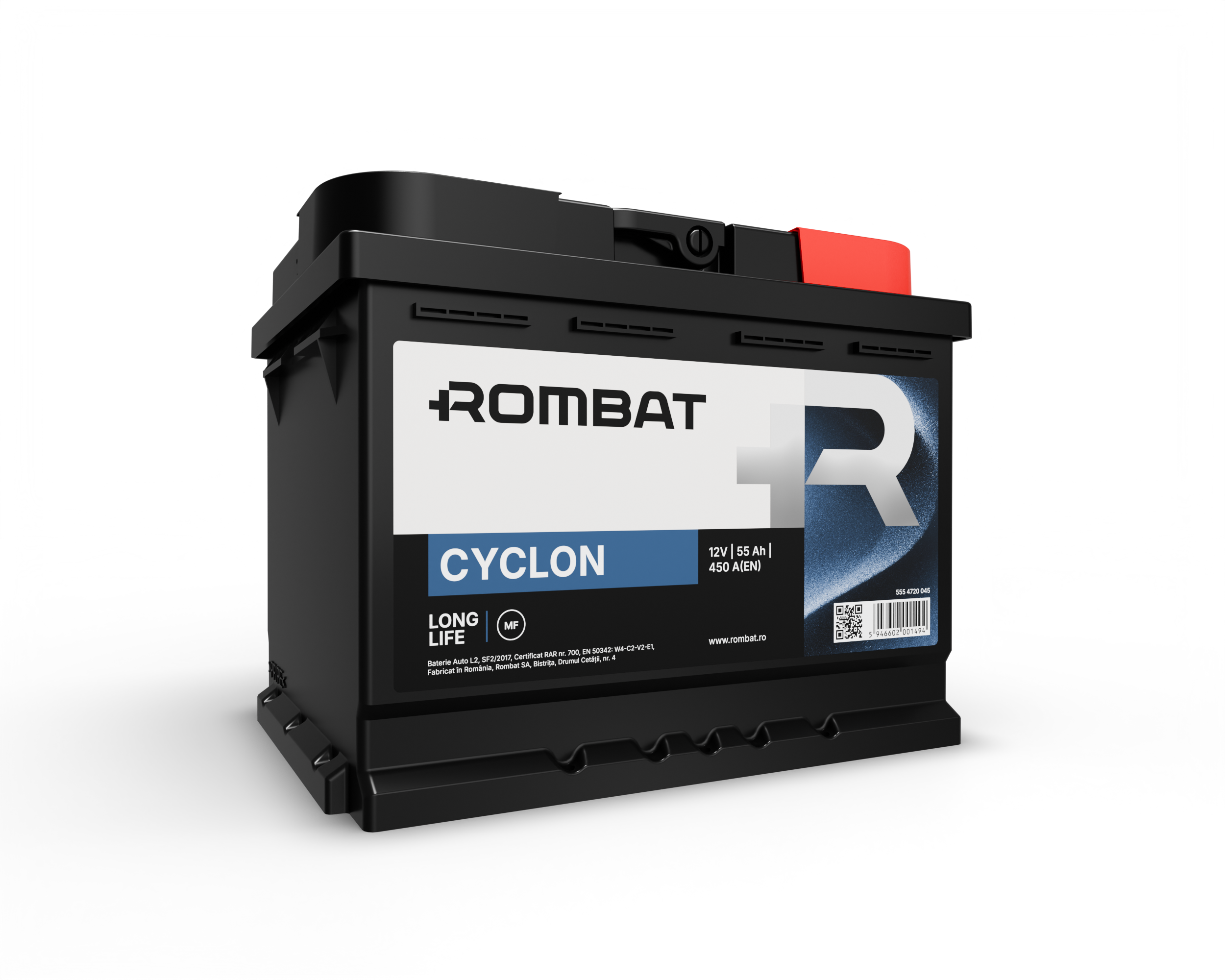 Acumulator Rombat Cyclon 55 Ah Rombat - imagine 1