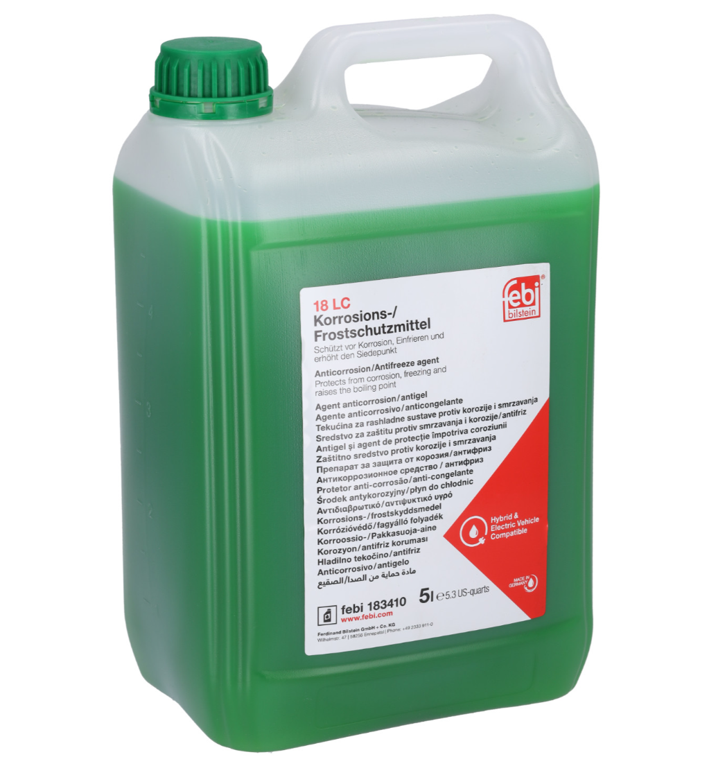 Antigel concentrat Febi Verde 18 LC 5L Febi - imagine 1