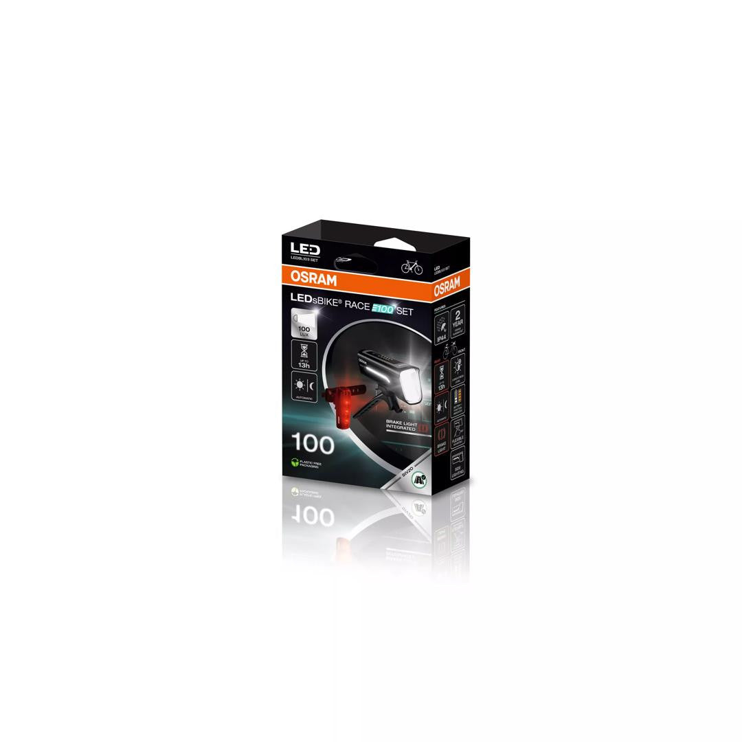 Set LED-uri bicicleta BIKE RACE 100 Osram - imagine 9