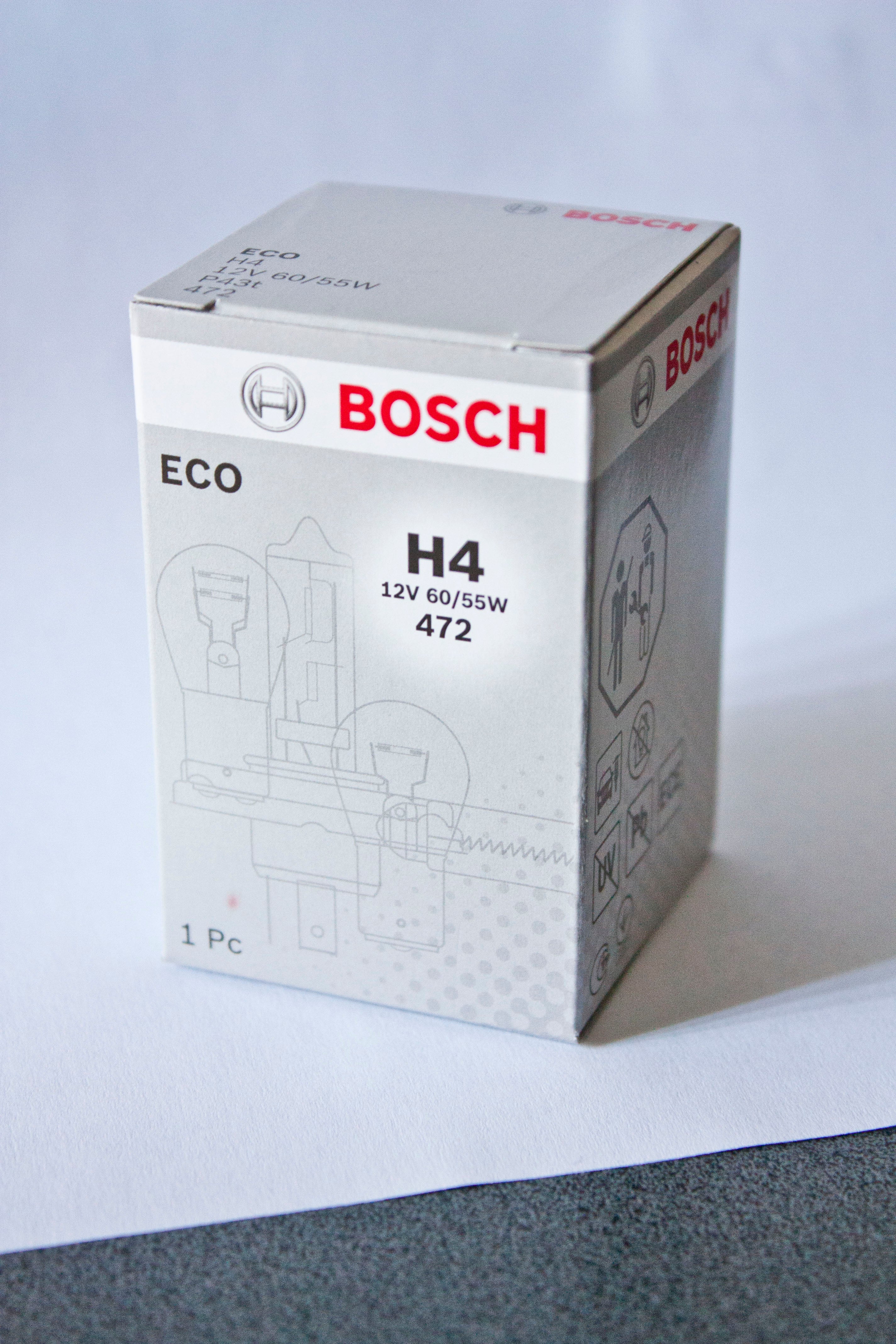 Bec Bosch H4 12V 60/55W P43t Bosch - imagine 2