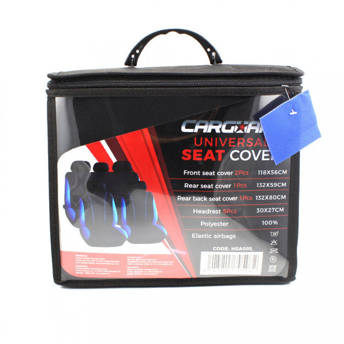 Huse Scaune Auto Universale - Blue Carguard - imagine 2