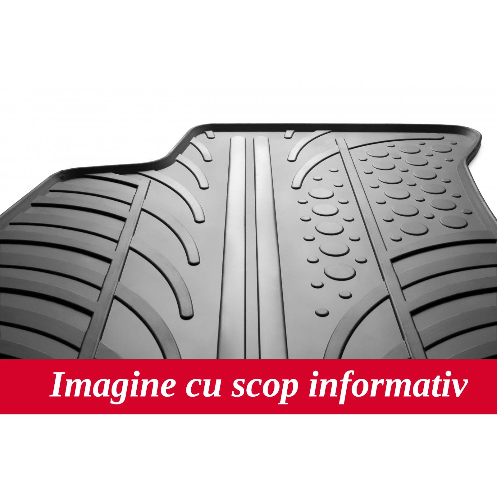 Covorase cauciuc Kia Rio 2011-12.2016 / 5 Usi Hatch Gledring - imagine 3