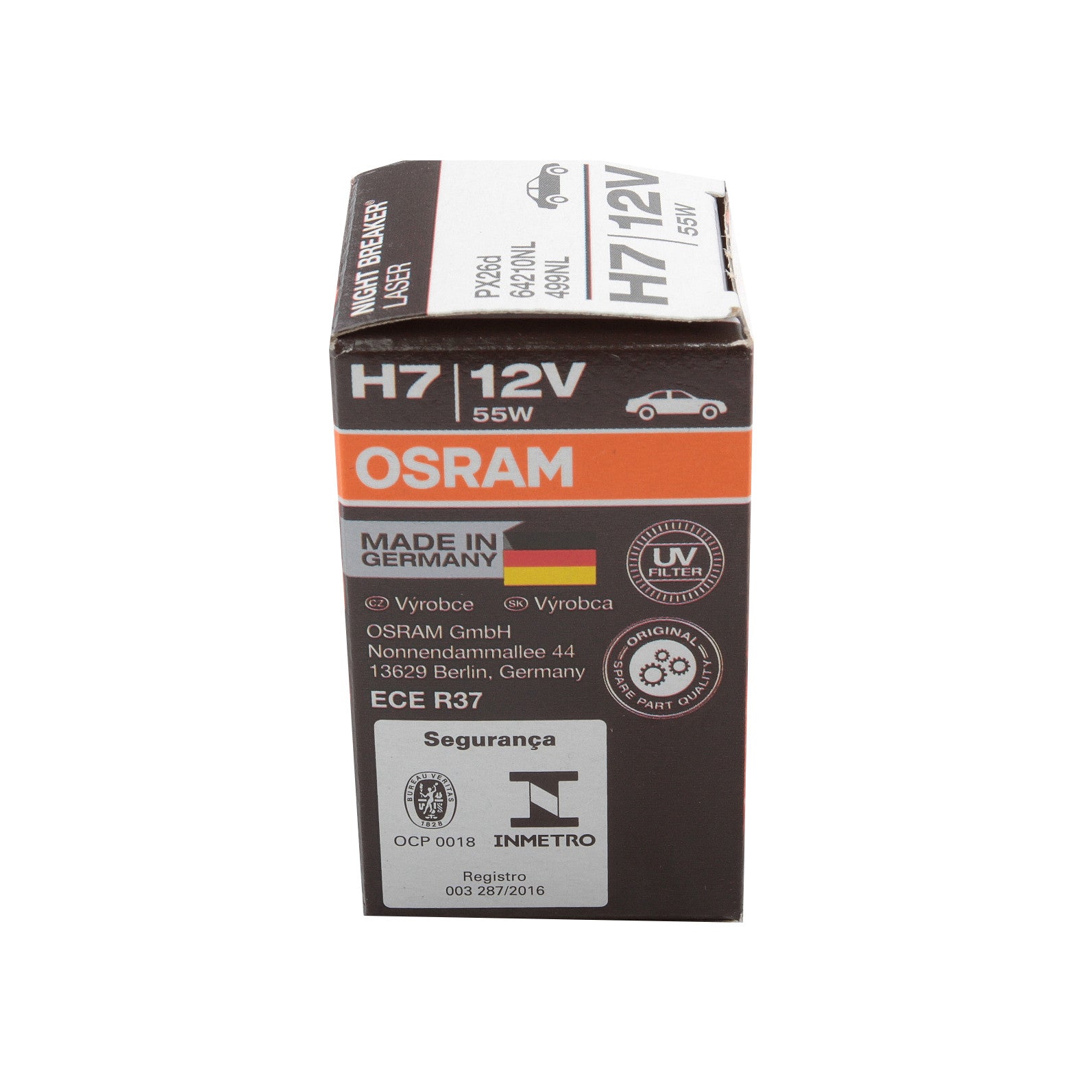 Bec Osram Night Breaker Laser Next Generation H7 12V 55W PX26d Osram - imagine 2