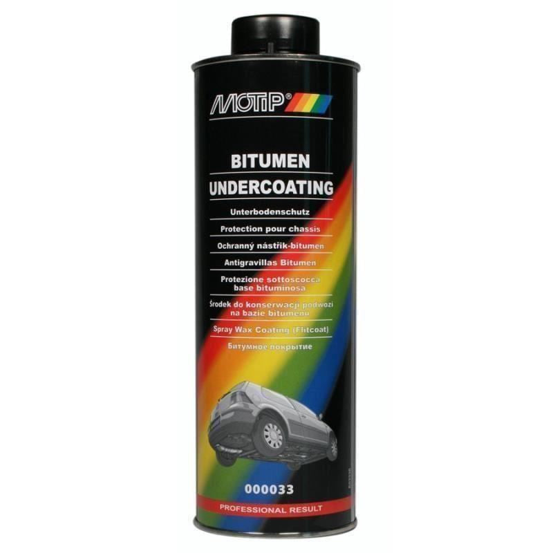 Solutie antifonare bitum - 1000 ml MOTIP Bitumen Undercoating Motip - imagine 1