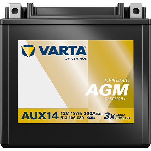 Acumulator Varta SILVER dynamic Aux 13 Ah 200A Varta - imagine 3