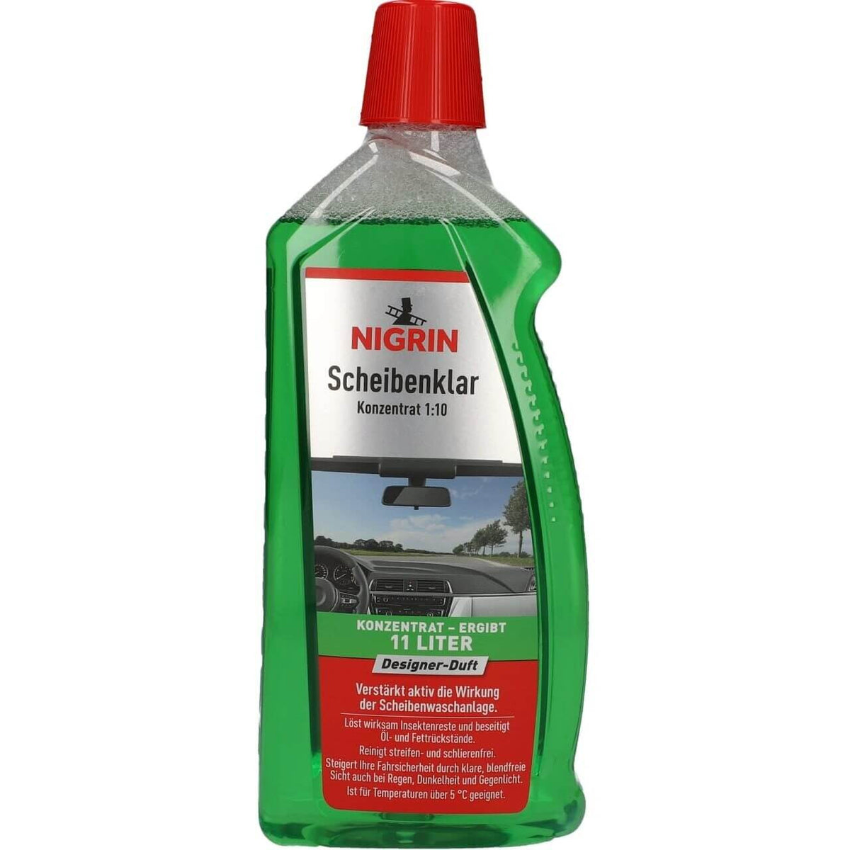 Lichid concentrat pentru parbriz 1:10 Nigrin, 1 L Nigrin - imagine 1