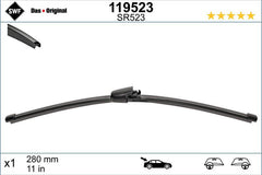 Lamela stergator spate SWF Wiper FB REAR LHD/RHD 280 mm SWF - imagine 1