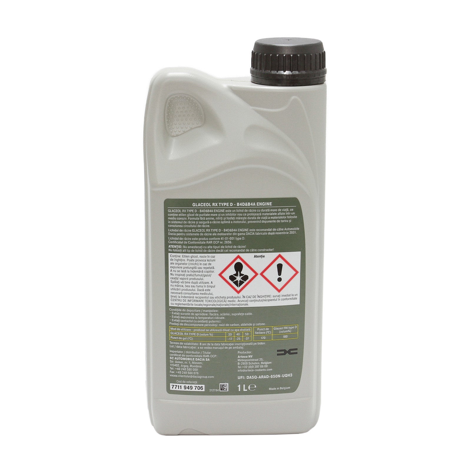 Antigel Glaceol RX Type D  1L Renault - imagine 3
