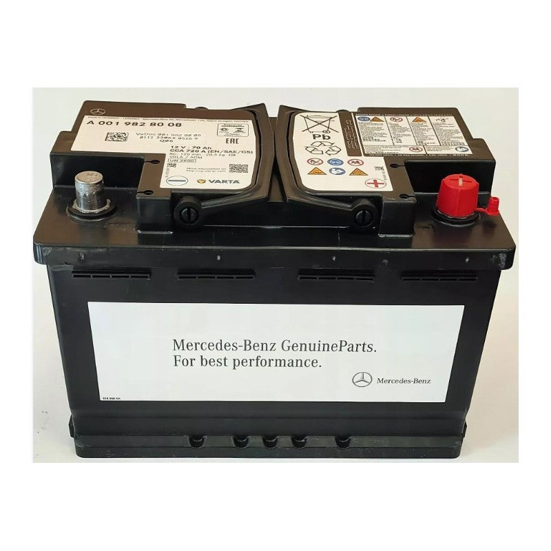Acumulator turisme Mercedes OE AGM [START-STOP] 70 Ah 720A Mercedes-Benz - imagine 1