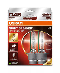 Bec Xenarc Osram D4S Night Breaker 220 42V 35W Duo Box Osram - imagine 1
