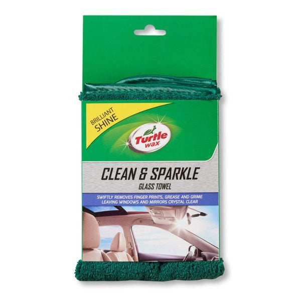 Laveta microfibra pentru suprafate din sticla TURTLE WAX Clean & Sparkle 39x37 cm Turtle Wax - imagine 1