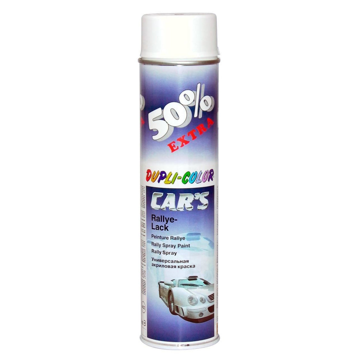 DUPLICOLOR Car's Vopsea auto Alb mat - 600 ml cod 693892HY Motip - imagine 1