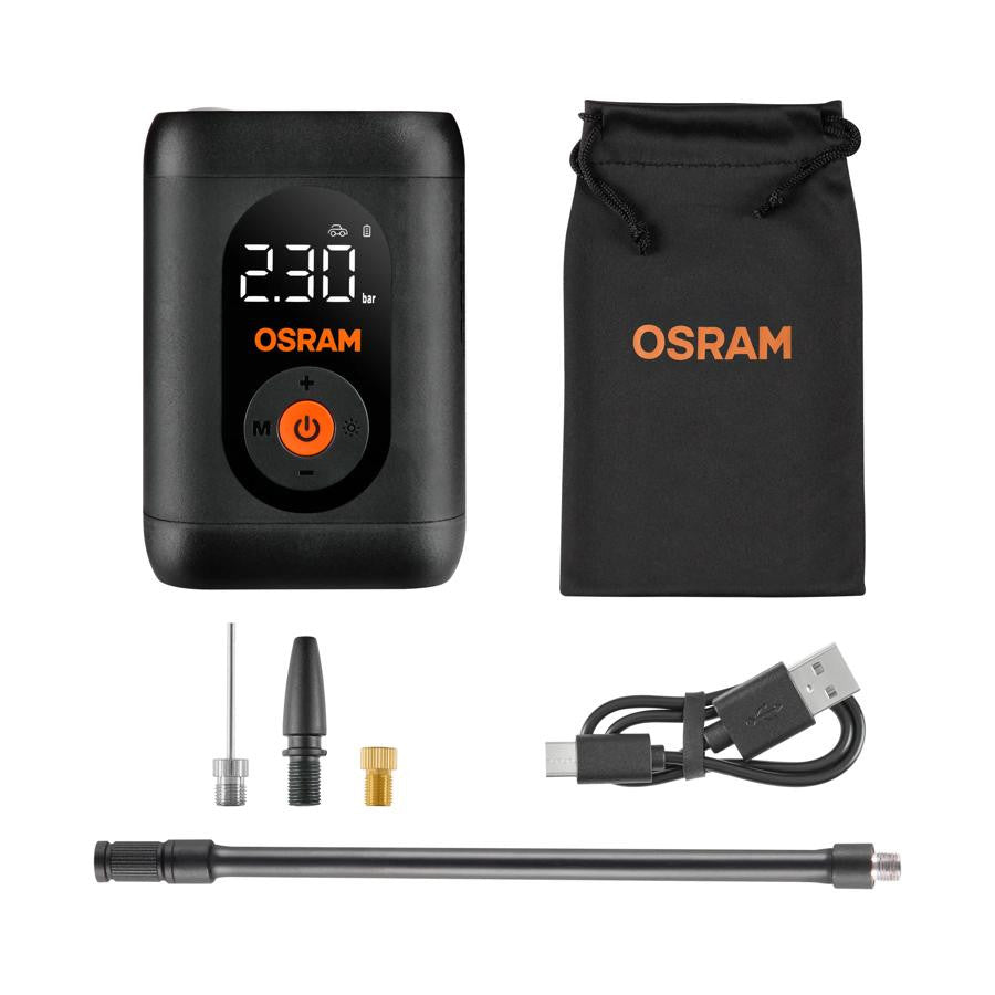 Aparat verificare presiune roti 1600 ESSENTIAL Osram - imagine 2