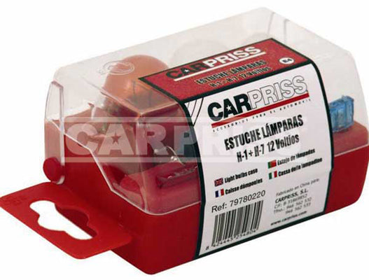Kit rezerva becuri Carpriss H1+H7 12V 55W P14.5s Carpriss - imagine 1