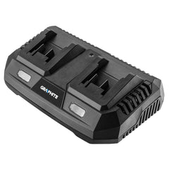 Incarcator dublu pentru bateriile Energy+ 58G085 GRAPHITE Neo Tools - imagine 1