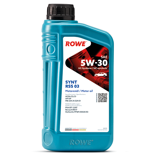 Ulei motor turisme Rowe HighTec Synt RSS 5W30 1L Rowe - imagine 1