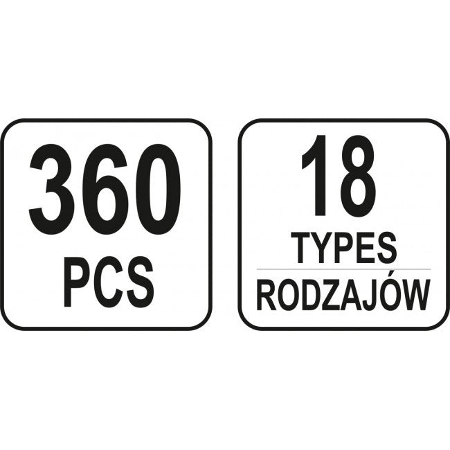 Set 360 clipsuri tapițerie Toyota/Lexus Yato - imagine 2