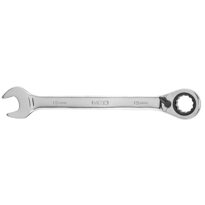 Cheie combinata cu clichet 15 mm Neo Tools - imagine 1