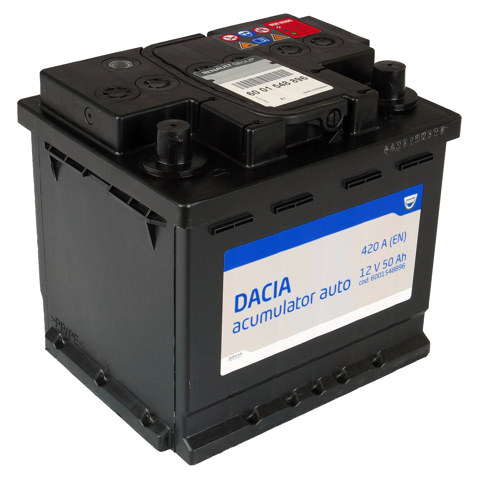 Acumulator Dacia 50 Ah Dacia - imagine 2