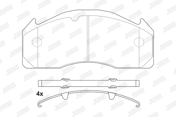 Disc frana fata stg/dr Jurid Jurid - imagine 1