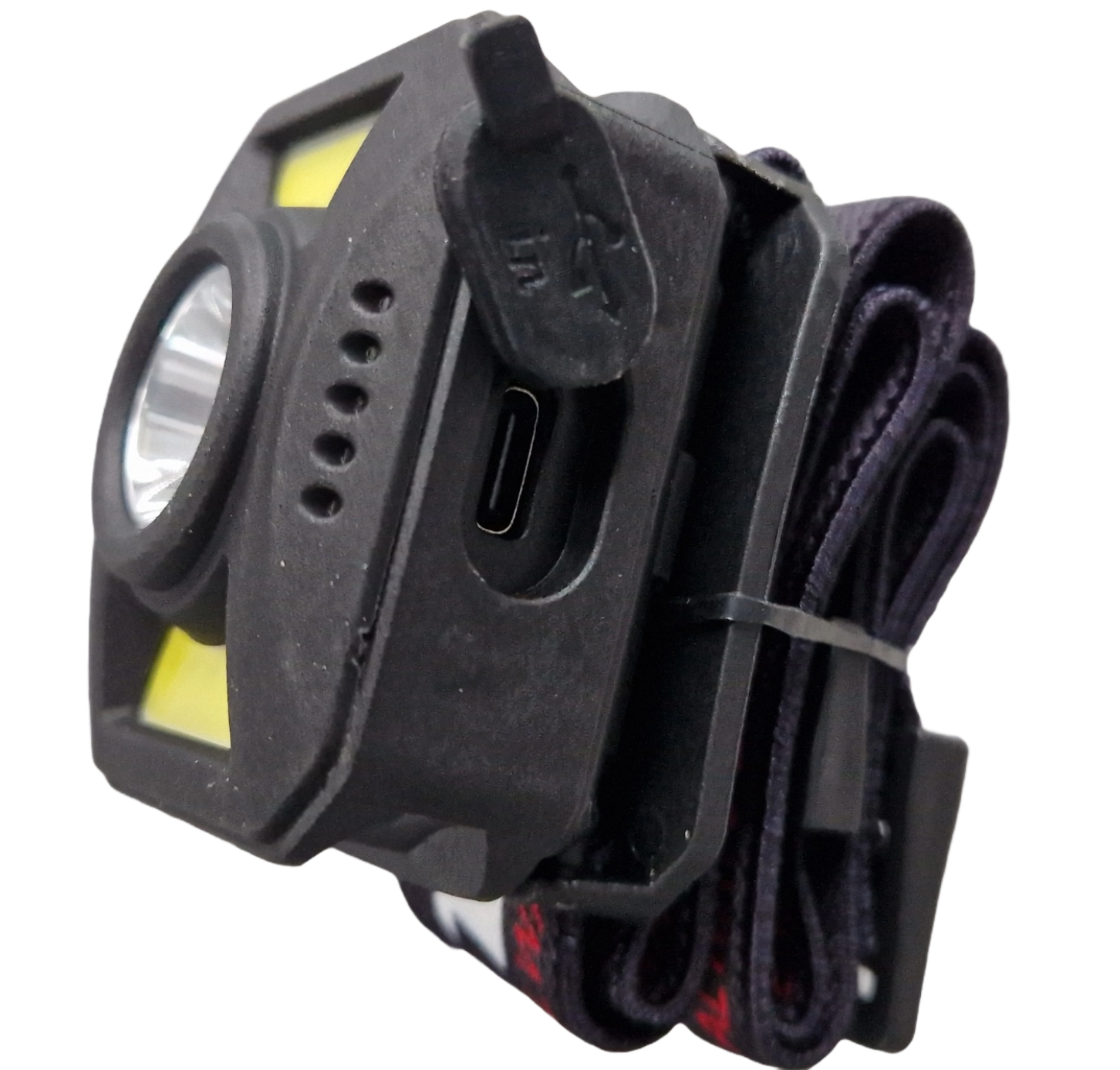 Lanterna frontala Foton Sport HL0163 7 moduri, USB-C, 3W+5W COB alb/rosu Foton - imagine 3