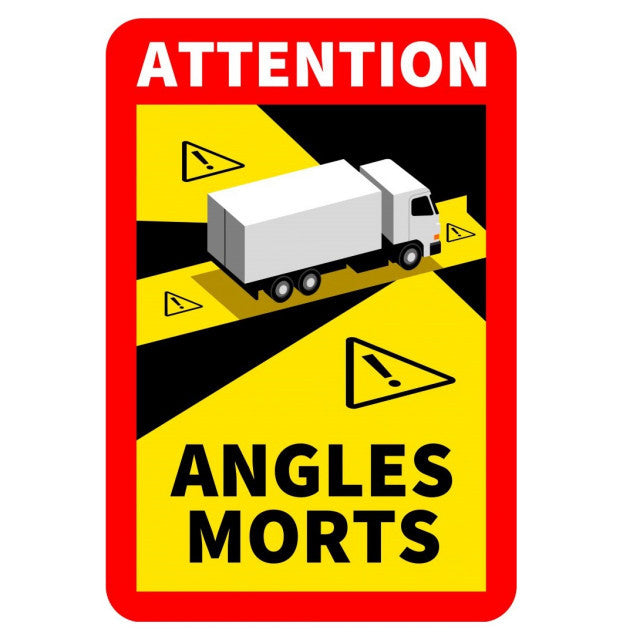 Autocolant Reflectorizant "Angles morts" MTR - imagine 1