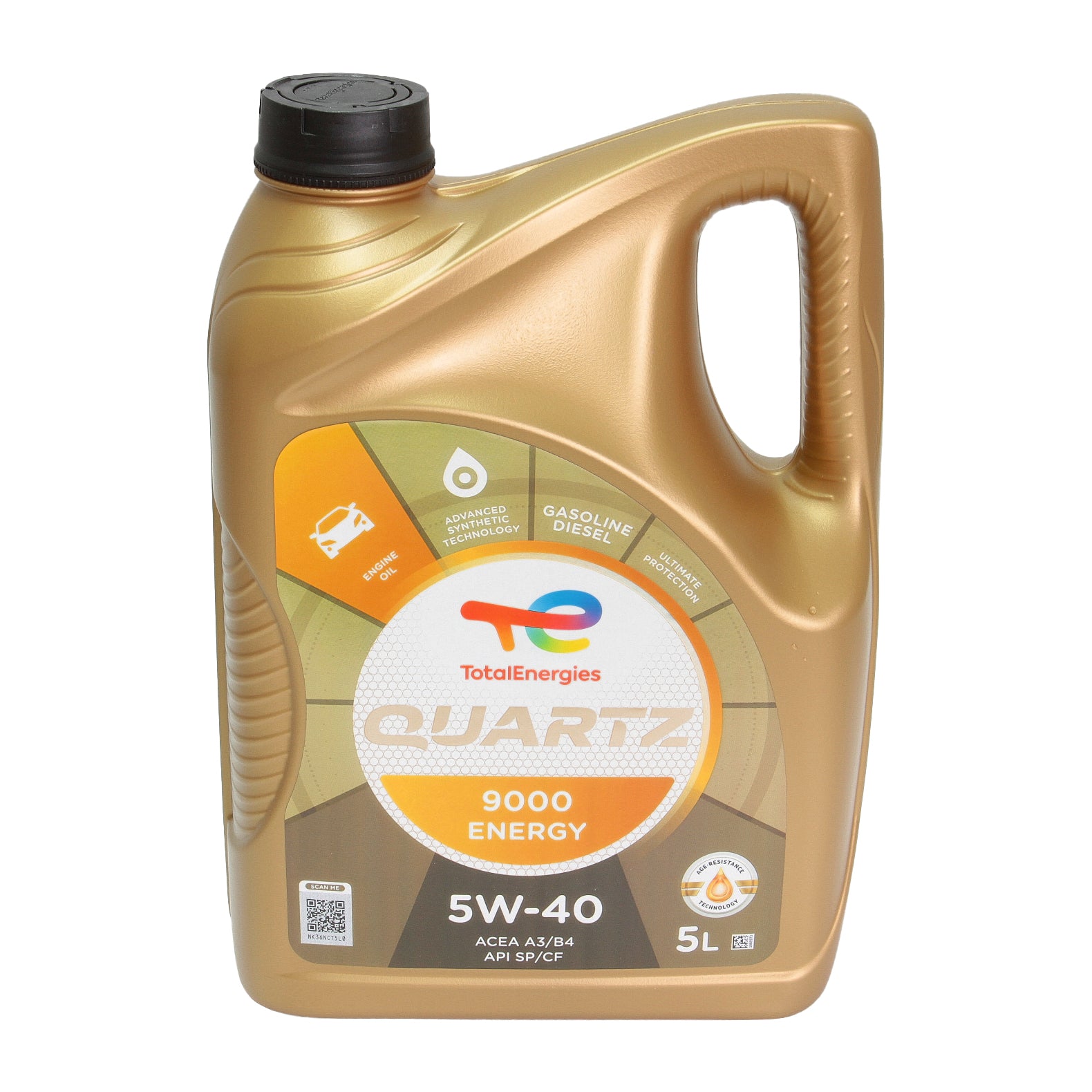 Ulei motor Total Quartz Energy 9000 5W40 5L Total - imagine 1