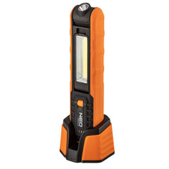 Lampa de atelier reincarcabila, 3.7V Li-Ion, 500 lm COB + Tubulara + incarcator Neo Tools - imagine 1