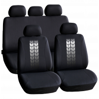 Huse Scaune Auto Universale - Black Carguard - imagine 1