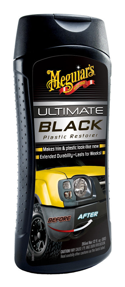 Solutie Restaurare Plastic Meguiars Ultimate Black 355 ml Meguiar's - imagine 1