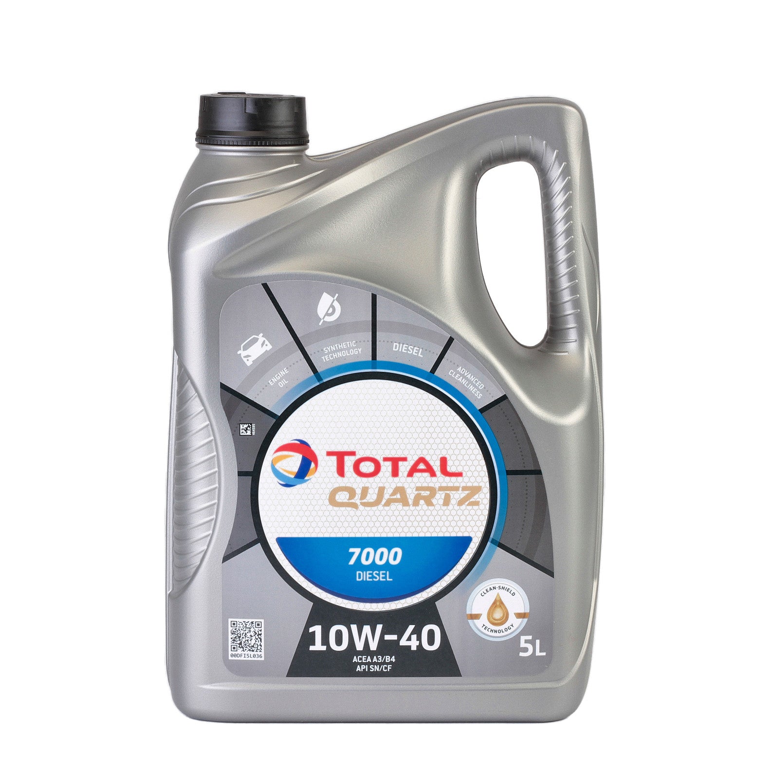 Ulei motor Total Quartz 7000 Diesel 10W40 5L Total - imagine 3