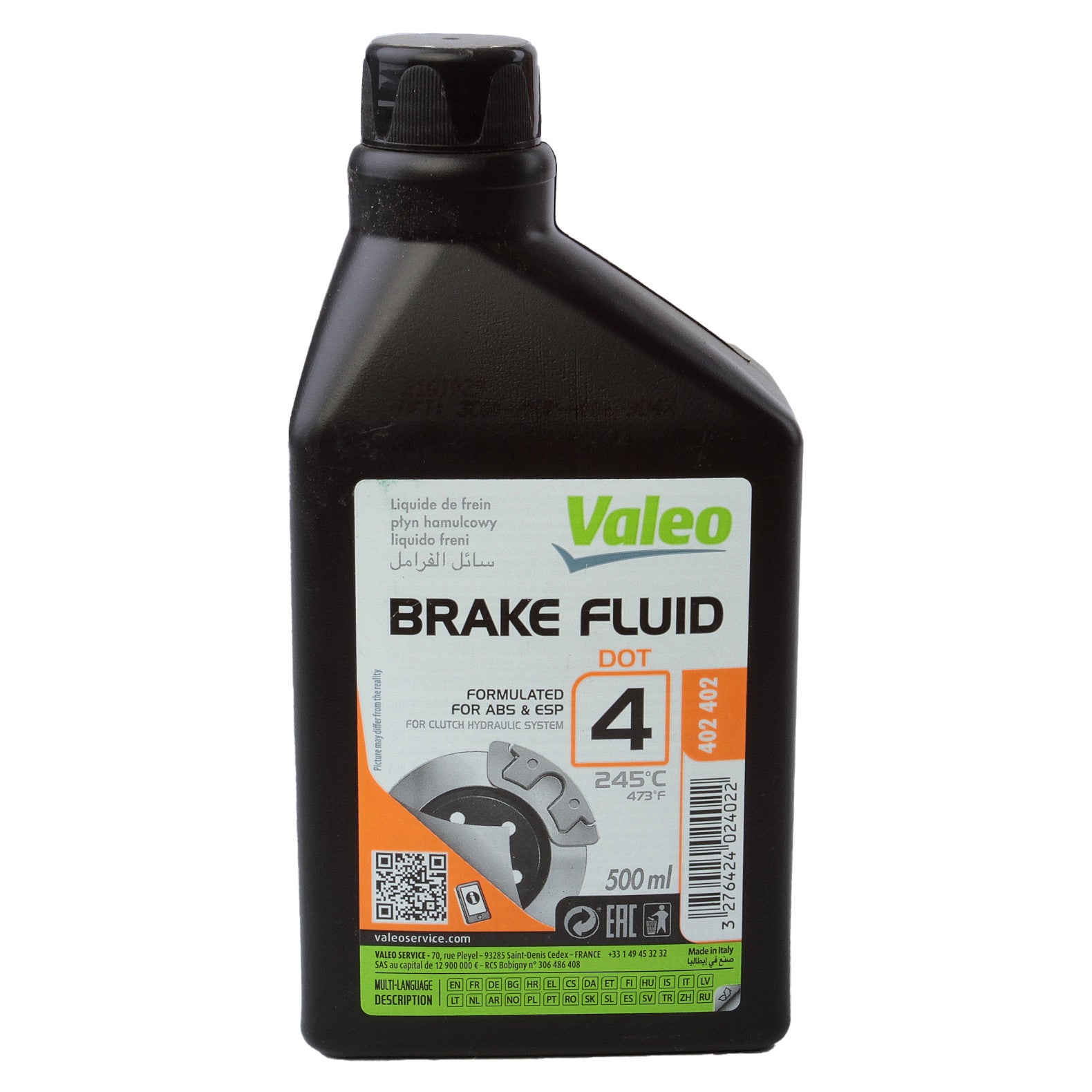 Lichid de frana Valeo DOT4 sintetic 0.5 L Valeo - imagine 1
