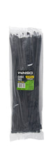 Coliere plastic 7,6x400 Negru - Set 100 buc Winso - imagine 1