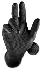 Manusi Nitril cu GRIP Marimea M ●50 BUC● MTR - imagine 1