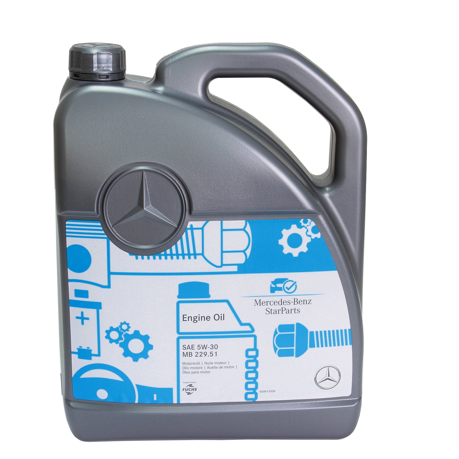 Ulei motor Mercedes StarParts 5W30 (MB 229.51) 5L Mercedes-Benz - imagine 1