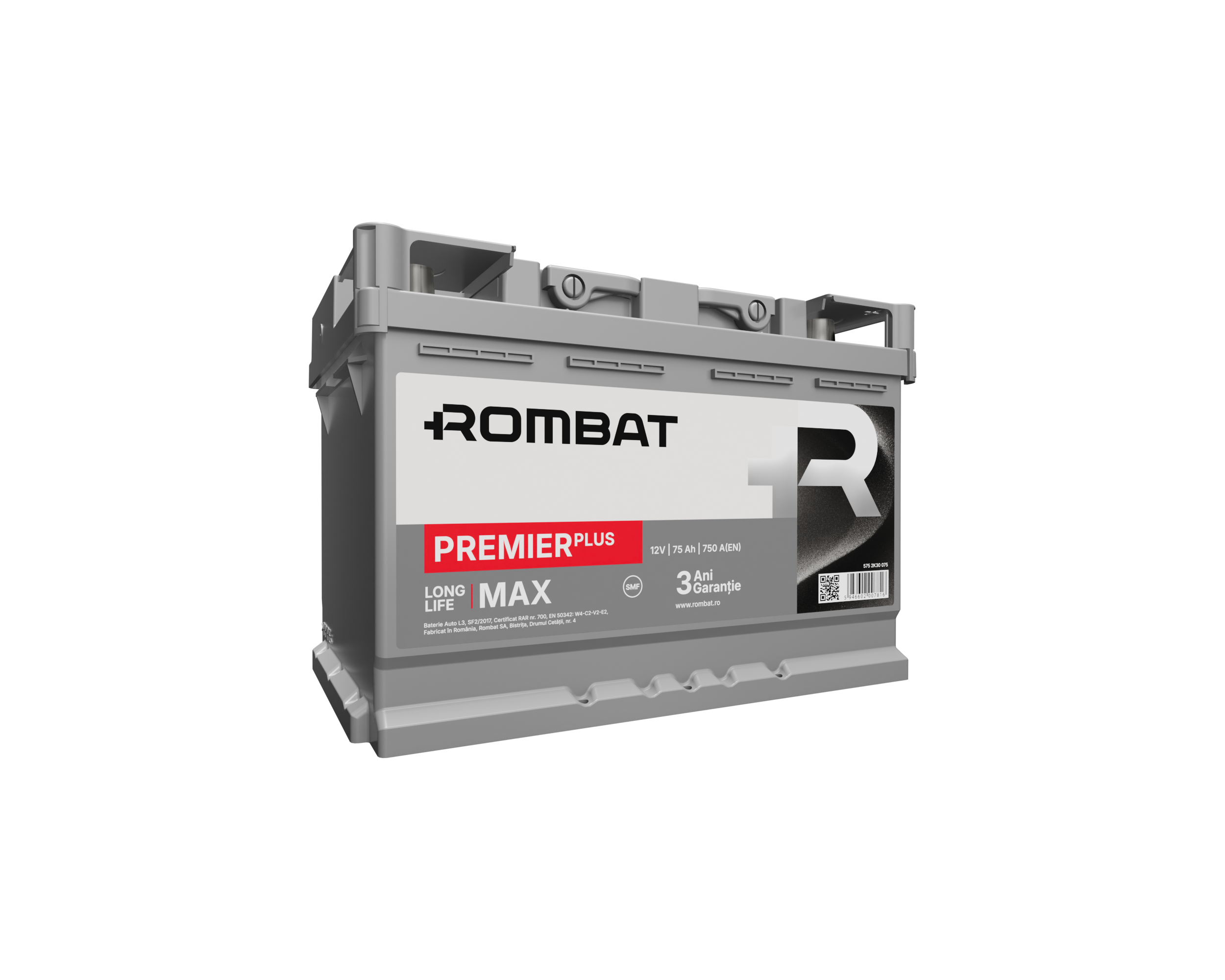 Acumulator Rombat Premier Plus 75Ah Rombat - imagine 3