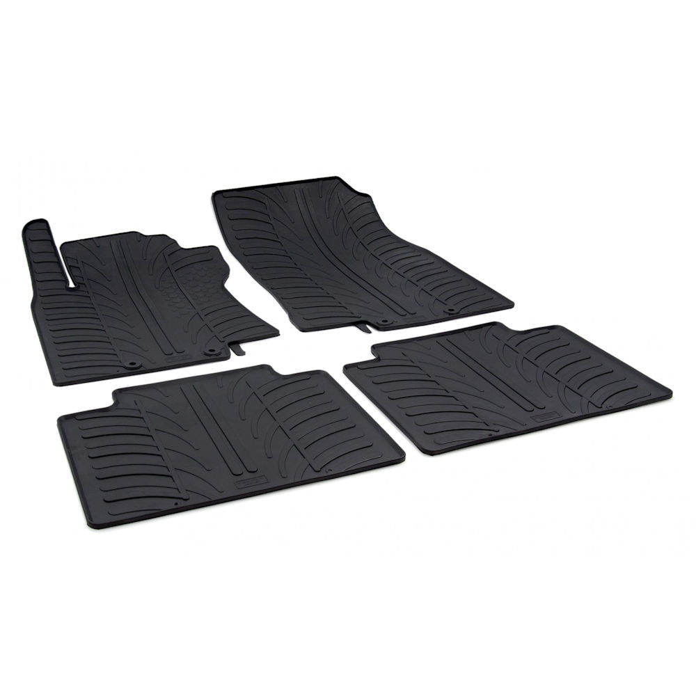 Covorase cauciuc Nissan Xtrail 2014- culoare Negru, presuri Gledring, 4 buc. Gledring - imagine 1