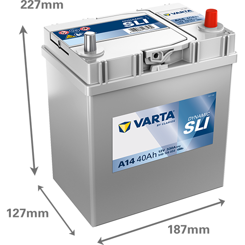 Acumulator Varta Blue Dynamic 40Ah [Tico] Varta - imagine 4