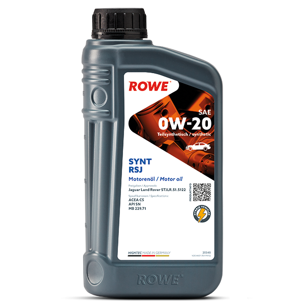 Ulei motor turisme Rowe HighTec Synt RSJ 0W20 1L Rowe - imagine 1