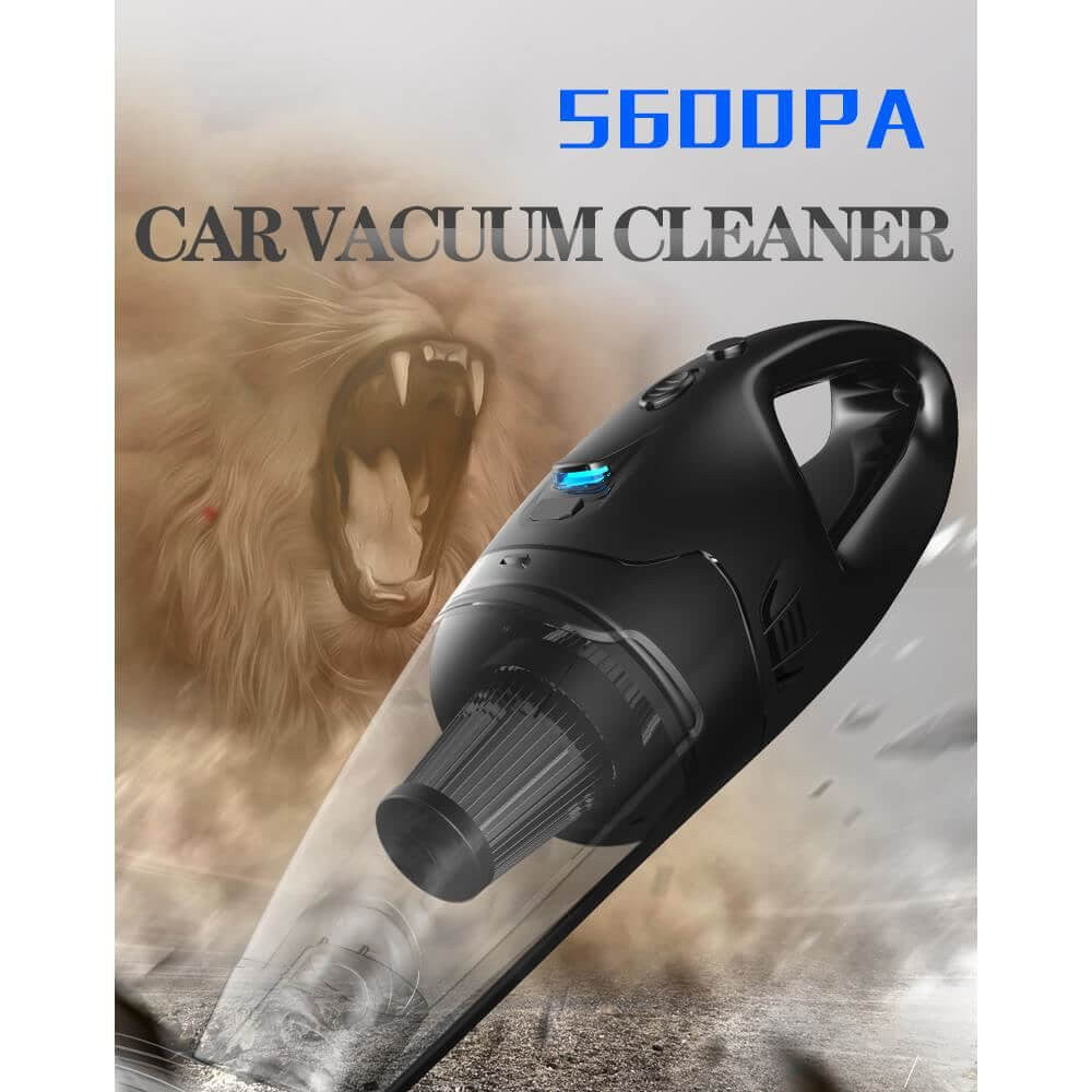 Aspirator de mână fără fir, cu acumulator, pentru casă și mașină, aspirare umedă și uscată, 120W Nigrin - imagine 8