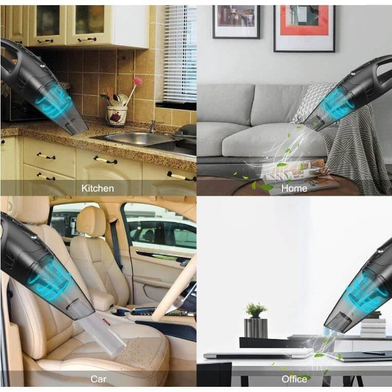 Aspirator de mână fără fir, cu acumulator, pentru casă și mașină, aspirare umedă și uscată, 120W Nigrin - imagine 9