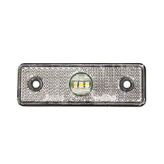 Lampa laterala alba cu Led 12/24V BRECKNER GERMANY - imagine 1