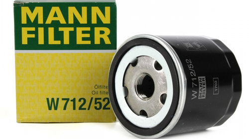 Filtru Ulei Mann Filter Skoda Roomster 5J 2006-2015 W712/52