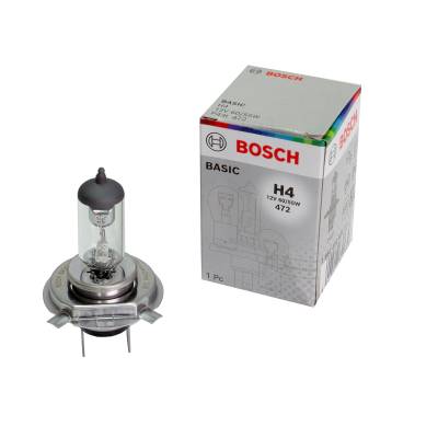 Bec Bosch H4 12V 60/55W P43t Bosch - imagine 1