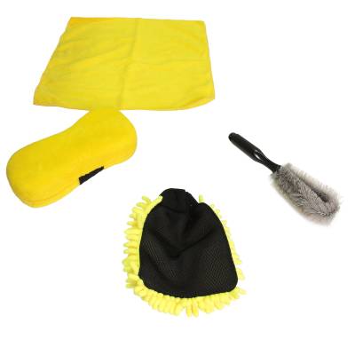 Set burete cu microfibre și perie - Carguard Carguard - imagine 1