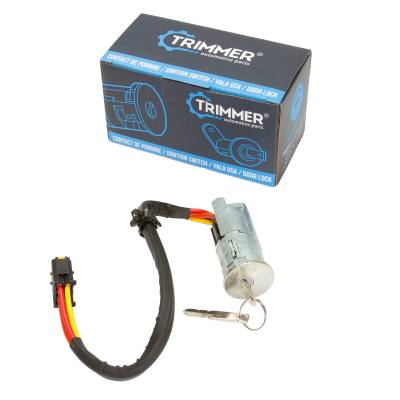 Contact pornire + 2 chei Dacia Logan 2004-2012 TRIMMER - imagine 1