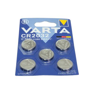 Baterie Varta CR2032 3V • Set 5 buc Varta - imagine 1