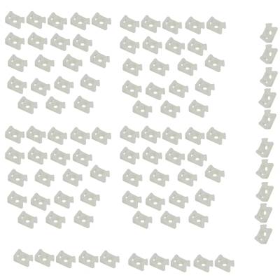 Suport montare surub albe 16.0x10.7x7.0mm 100 buc MTR - imagine 1