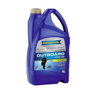 RAVENOL 4T Outboardoel 10W-30 4L RAVENOL - imagine 1