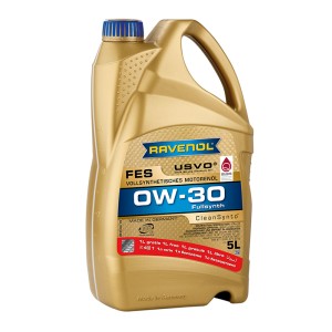 RAVENOL FES SAE 0W-30 5L USVO PROMO 4+1 GRATIS RAVENOL - imagine 1